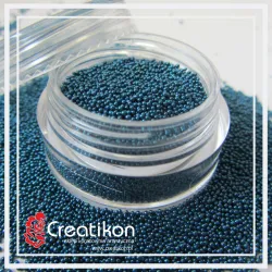 20 mikrokulki niebieskie 0.6 - 0.8 mm metalizowane (20g)