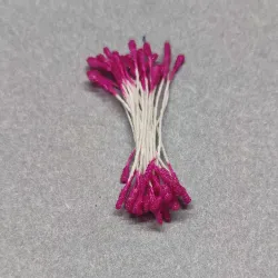 005 pręciki 2 mm cukierkowe fuksja