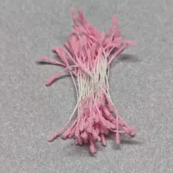 006 pręciki 2 mm cukierkowe jasny róż
