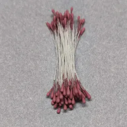 023 pręciki 2 mm matowy malinowe