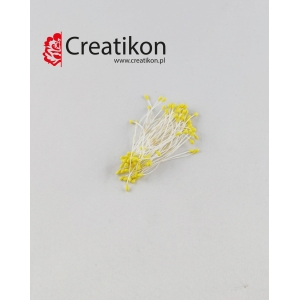 pręciki matowe żółte 3 mm