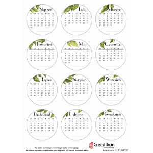 kalendaria zielone 02 - PDF