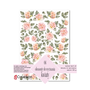06- roze-brzoskwinia - papier 250g
