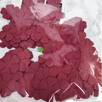 Zestaw różany 3-4 cm winny (100szt płatków) + instrukcja RÓŻA