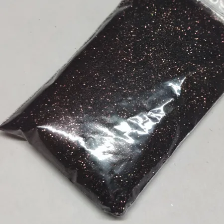 04 Brokat dekoracyjny – 50 g - ciemny brązowy