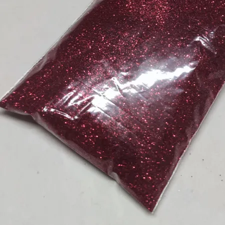 09 Brokat dekoracyjny – 50 g - czerwony