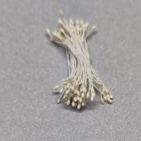 058 pręciki 2 mm perłowe ciemny ecru